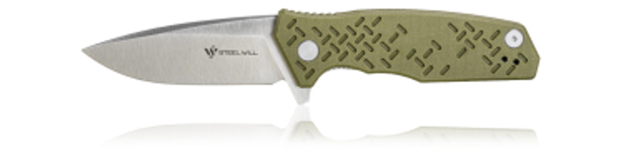 Нож Steel Will "Chatbot", оливковый - зображення 1