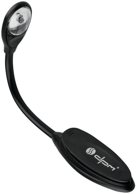 Lampka do czytania DPM LED z klipsem (5900672657852) - obraz 3