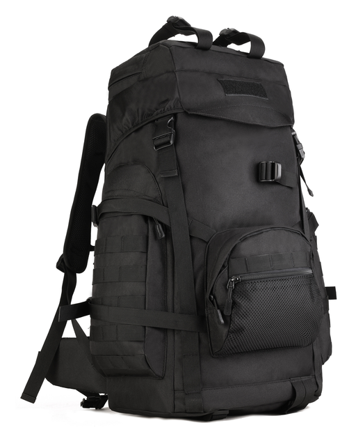 Рюкзак, баул туристичний Protector Plus S419 60л black - зображення 1