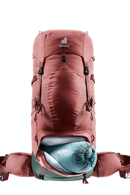 Туристический рюкзак Deuter Aircontact Lite 45 + 10 SL розовый - изображение 5