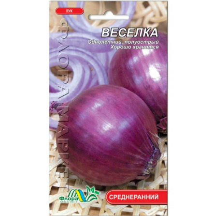 Семена Лук Веселка среднеранний 1.5 г - Фото 1 Семена Лук Веселка среднеранний 1.5 г - изображение 1