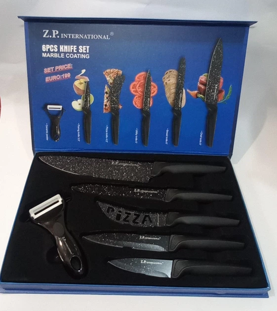 Набор ножей из нержавеющей стали Z.P.international ZP-655 – купить