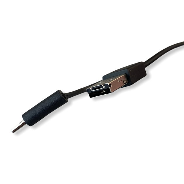 Эндоскоп, мини камера, бороскоп для телефона с ЖЕСТКИМ кабелем USB - Micro-USB - Type-C, 2 метра, 5,5 мм - изображение 2