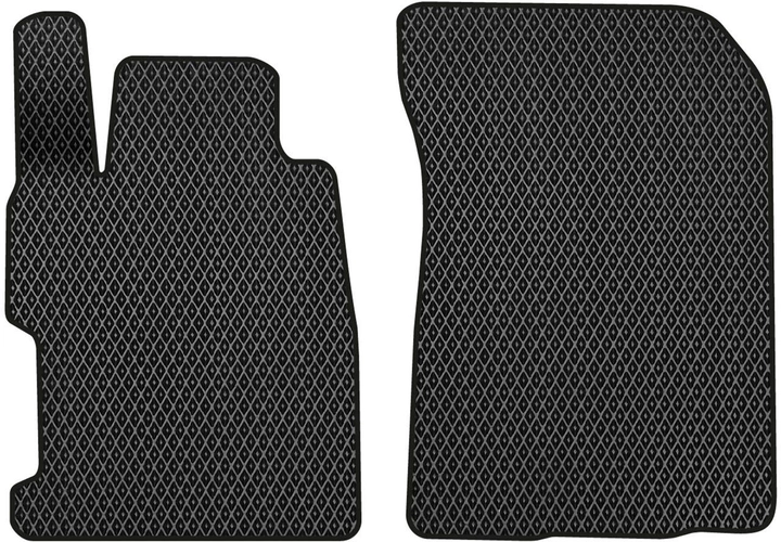 Акція на EVA килимки EVAtech в салон авто передні для Honda Civic (FB) 2011-2015 9 покоління Sedan EU 2 шт Black від Rozetka