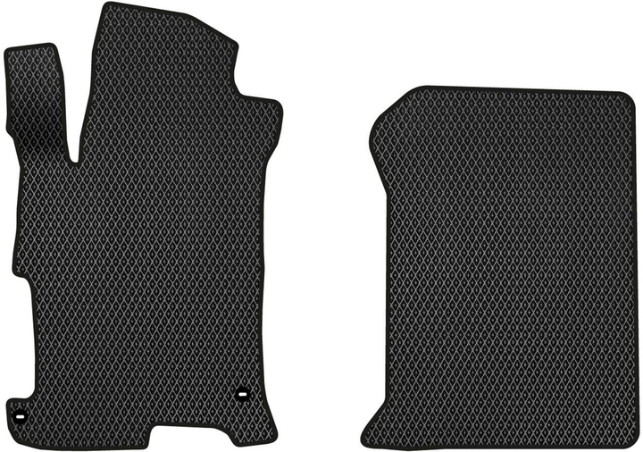 Акція на EVA килимки EVAtech в салон авто передні для Honda Accord Sport (CR) 2012-2017 9 покоління Sedan USA 2 шт Black від Rozetka