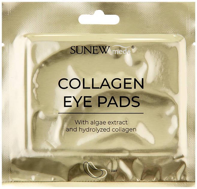 Патчі під очі SunewMed+ Collagen Eye Pads колагенові 1 пара (5900378737766) - зображення 1