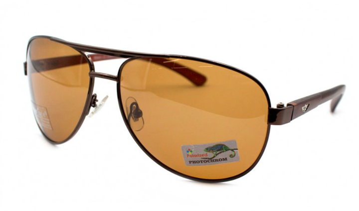 Фотохромные очки с поляризацией Polar Eagle PE8431-C2 Photochromic, коричневые - изображение 1