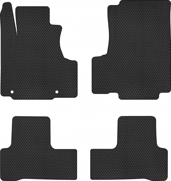 Акція на EVA килимки EVAtech в салон авто для Honda CR-V (with armrest) 2007-2012 3 покоління SUV EU 4 шт Black від Rozetka