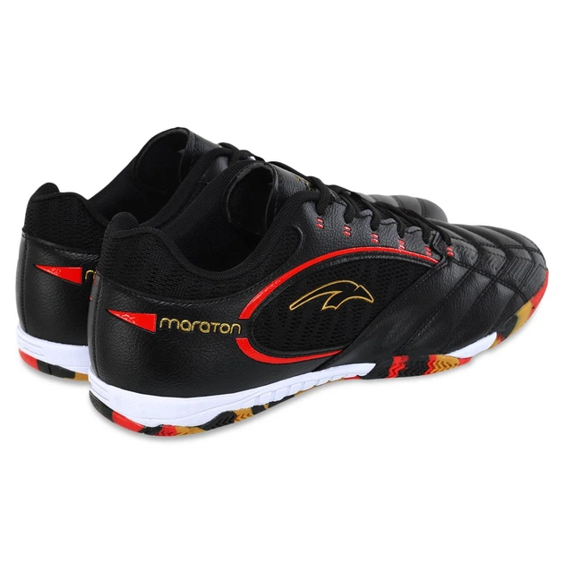 Обувь для футзала мужская Maraton Run 230602-4 размер 40 Black-Red - изображение 4