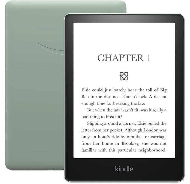 Електронна книга Amazon Kindle Paperwhite 11th Gen. 2023 16GB Agave Green (B09TMZKQR7) - зображення 1