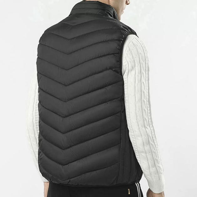 Мужской жилет с подогревом HeatFashion Electric Heating Vest Черный XL Kali KL481 три режима нагрева 30 40 50 градусов для туристических походов - Фото 5 Мужской жилет с подогревом HeatFashion Electric Heating Vest Черный XL Kali KL481 три режима нагрева 30 40 50 градусов для туристических походов - изображение 5