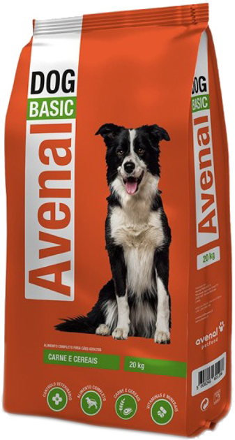 Sucha karma Avenal Dog Basic dla dorosłych psów 20 kg (5608246601286) - obraz 1