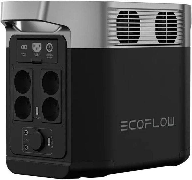 Зарядна станція EcoFlow DELTA 2 / 1800 Вт / 1024 Вт⋅год / LiFePO4 (ZMR330-EU) - зображення 3