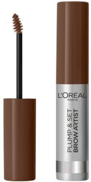 Tusz do brwi L'Oreal Paris Brow Artist Plump & Set 105 Brunette 4.9 ml (3600523755271) - obraz 1