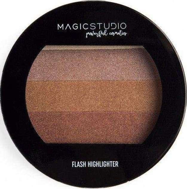 Rozświetlacze Magic Studio Powerful Cosmetics Sungold Flash Highlighter 17 g (8436576506547) - obraz 1