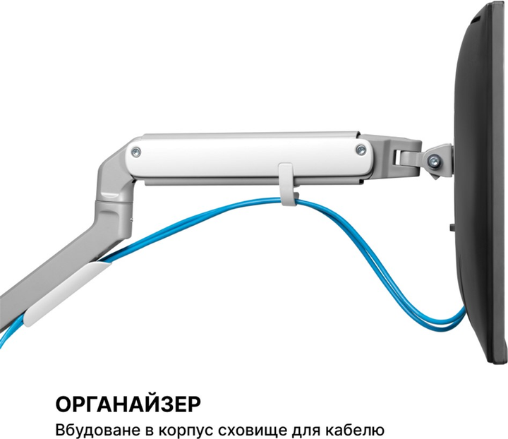 Настольное крепление для монитора OfficePro MA421S 17-32" Silver - изображение 13