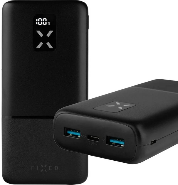 Powerbank Fixed Zen USB-C PD 20W 20.000 mAh Czarny (FIXZEN-20-BK) - obraz 3