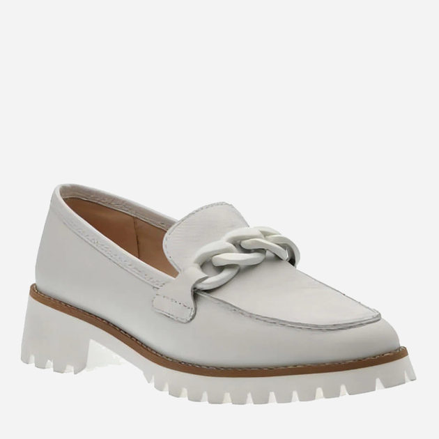 Loafersy skórzane damskie ARA ARA1231209-09 40 Białe (4049299243848) - obraz 2