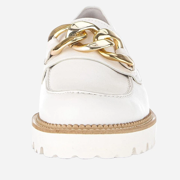 Loafersy damskie skórzane Gabor GAB25240-20 38 Białe (4065171348609) - obraz 3