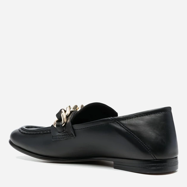 Lordsy damskie skórzane Tommy Hilfiger THIFW0FW06843BDS 37 Czarne (8720642338003) - obraz 3