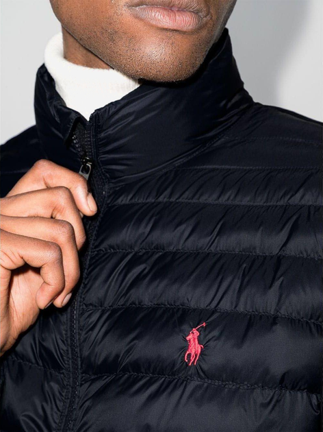 Kurtka jesienna męska Polo Ralph Lauren PRL710810897007 XL Ciemnoniebieska (3616413369862) - obraz 3