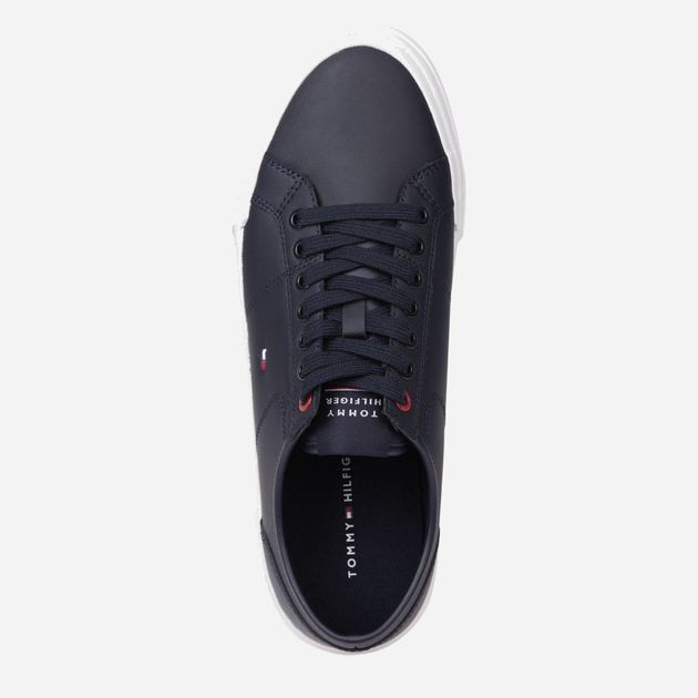 Чоловічі кеди низькі Tommy Hilfiger THIFM0FM04561DW5 45 Сині (8720643116402) - зображення 3