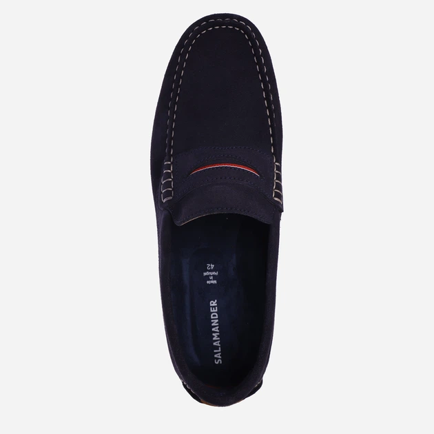 Чоловічі мокасини Salamander SLM31-55011-42 42 Сині (4051887721119) - зображення 3