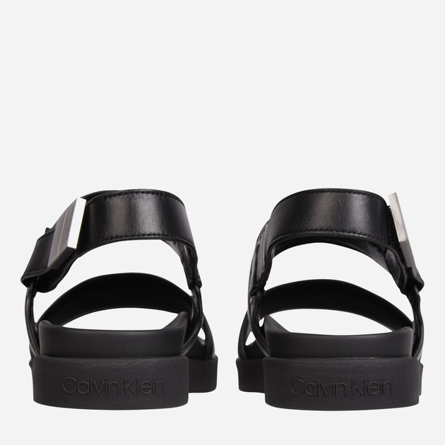 Sandały męskie skórzane Calvin Klein CKHM0HM00946BEH 43 Czarne (8720107363472) - obraz 3