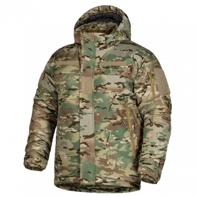 Зимняя мужская куртка Patrol System 3.0 Dewspo RS Мультикам 2XL Kali KL417 утепленный съемный капюшон водонепроницаемая и ветронепродуваемая - изображение 2