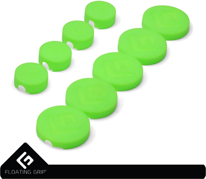 Osłony do montażu na ścianie Floating Grip Wall Mount Covers Green (5713474048205) - obraz 2