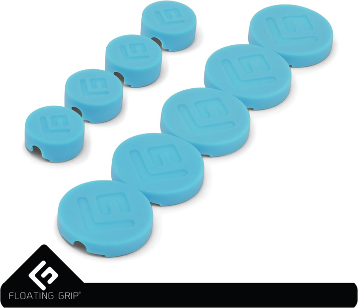 Кришки для настінного монтажу Floating Grip Wall Mount Covers Turquoise (5713474048601) - зображення 2
