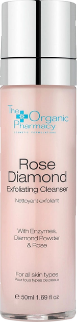 Гель для вмивання обличчя The Organic Pharmacy Rose Diamond відлущувальний 50 мл (5060373521910) - зображення 1