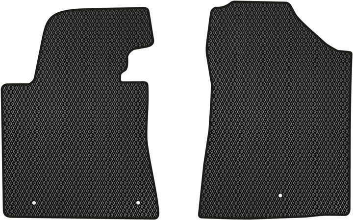 Акція на EVA килимки EVAtech в салон авто передні для Hyundai Elantra GT (MD) (Floor Gas Pedal) 2010-2015 5 покоління Htb USA 2 шт Black від Rozetka