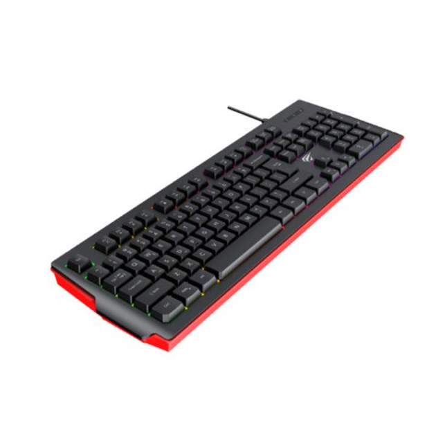 Клавиатура проводная игровая HAVIT HV-KB866L USB черная - изображение 2