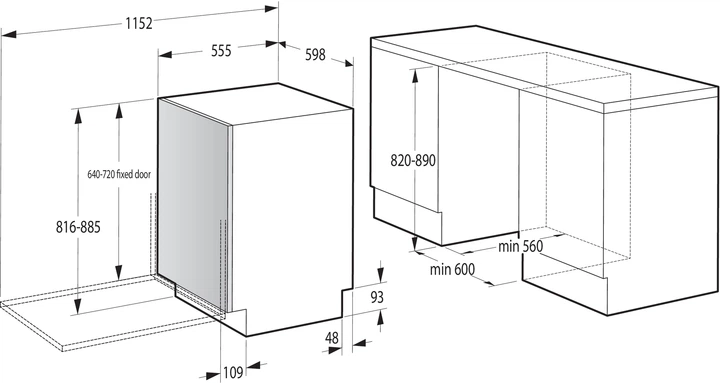 Zmywarka Gorenje G400 (GV642E90) - obraz 9