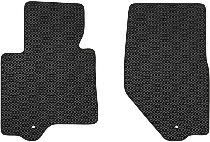 Акція на EVA килимки EVAtech в салон авто передні для Infiniti QX50 (J50) 2007-2015 1 покоління SUV USA 2 шт Black від Rozetka