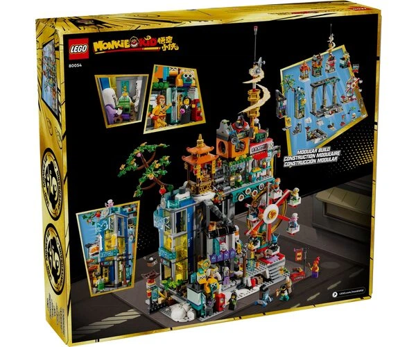 Конструктор LEGO Monkie Kid 5 років Мегаполісу (80054) – игрушки с