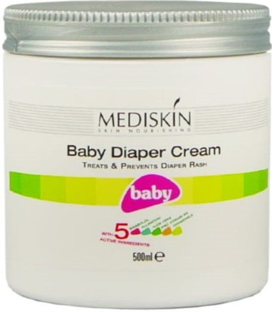 Крем Mediskin Baby Diaper Cream від подразнення шкіри під підгузками 500 мл (7290115290851) - зображення 1