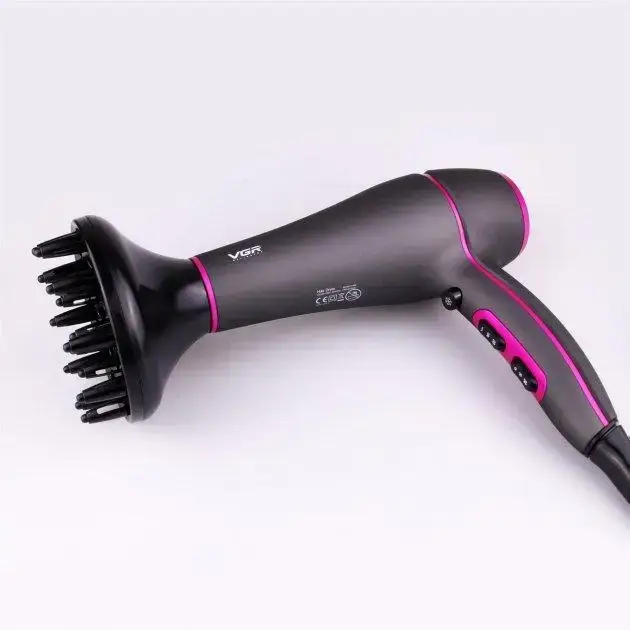 Профессиональный фен для волос VGR Hair Dryer V-402 2200W для сушки волос - изображение 2