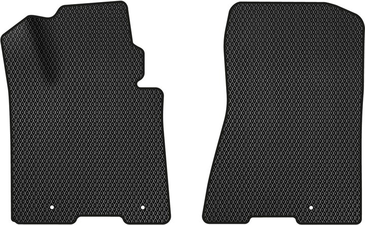 Акция на EVA килимки EVAtech в салон авто передні для Kia Sportage (QL) (Squib VL+VR) 2016-2021 4 покоління SUV EU 2 шт Black от Rozetka