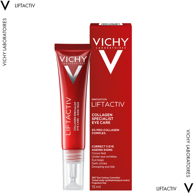 Антивіковий крем Vichy Liftactiv Specialist Collagen для корекції ознак ...