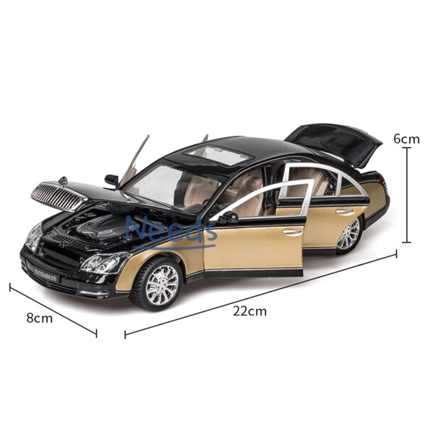 Машинка Mercedes Maybach 62S моделька игрушка металлическая