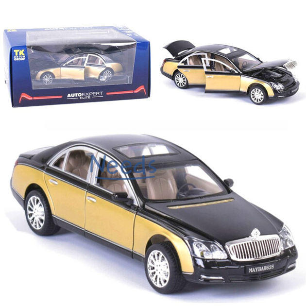 Машинка Mercedes Maybach 62S моделька игрушка металлическая