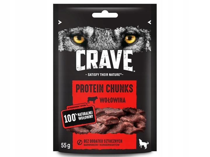 Przysmak dla psa Crave z wołowiną 55 g (4008429126703) - obraz 1