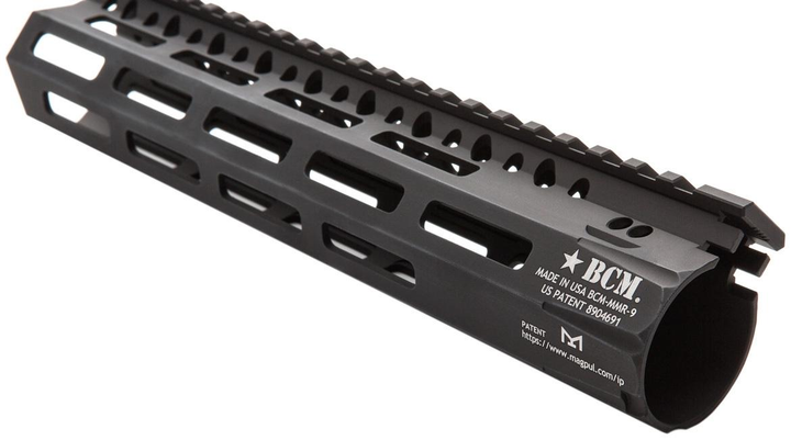 Цевье BCM MCMR-9 (M-LOK Compatible Modular Rail) Black - зображення 2