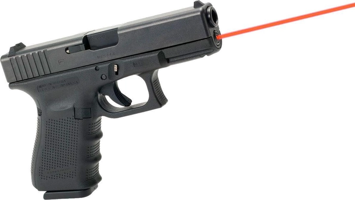Целеуказатель LaserMax для Glock23 GEN4 червоний - зображення 1