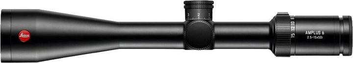 Приціл оптичний Leica Amplus 6 2,5-15x50 BDC прицільна сітка L- 4а з підсвічуванням - зображення 1