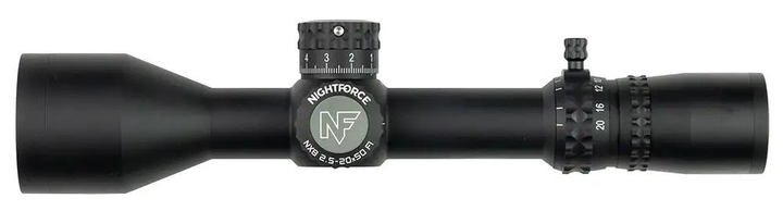 Приціл Nightforce NX8 2.5-20x50 F1 ZeroS. Сітка Mil-XT з підсвічуванням - зображення 1