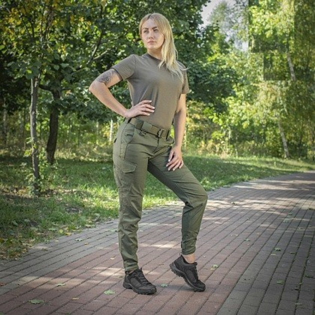 Штани тактичні M-Tac Aggressor Lady Flex Army Olive Розмір 30/30 - зображення 2