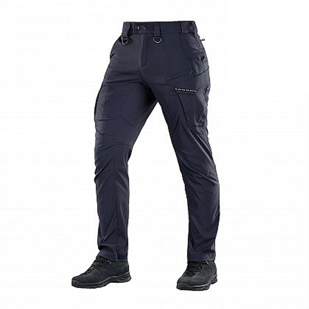 Штани тактичні M-Tac Aggressor Summer Flex Dark Navy Blue Розмір 38/34 - зображення 1